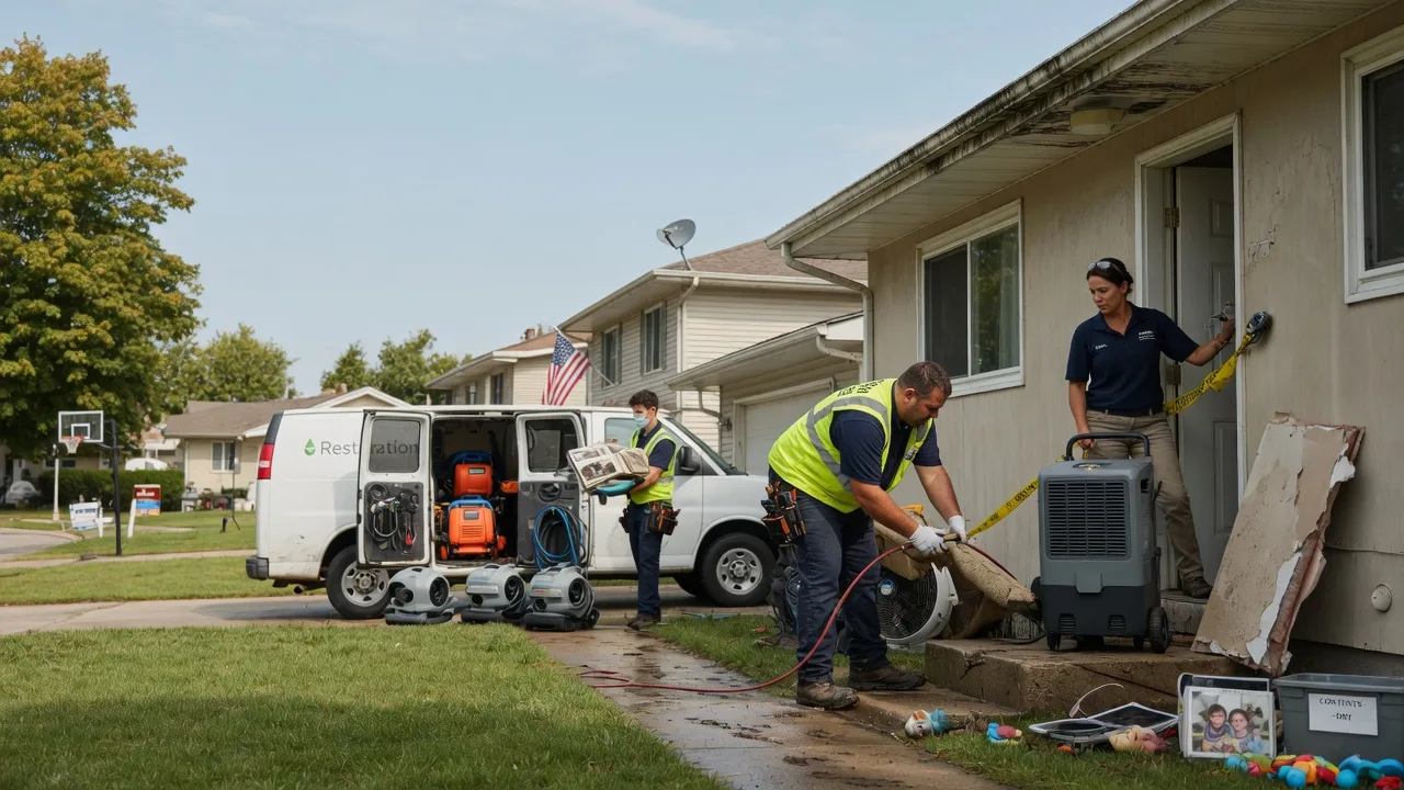 Water Damage Restoration in Earlham, IA near me
